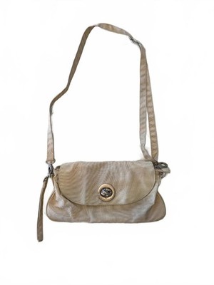 Baggalini Beige Crossbody Shoulder Bag with Adjustable Strap