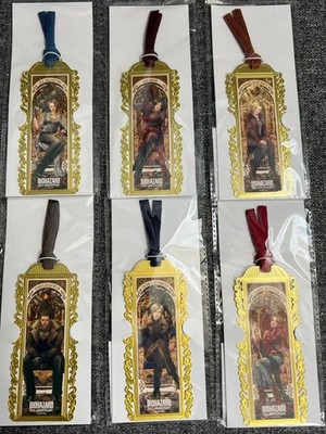 Resident Evil Biohazard 30th Anniversary Metal Bookmark Complete Set of 6 CAPCOM
