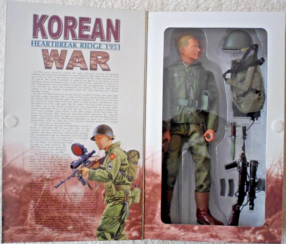 KOREAN WAR 1951, Scout-Sniper Sam, New Generation Dragon Action Figures, New - Image 3 of 4