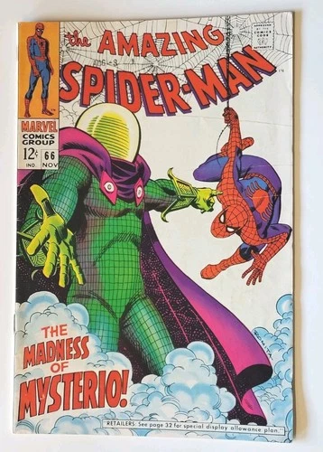 Amazing Spider-Man 66 FN- Mysterio - Marvel Comic