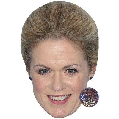Sinead Keenan Celebrity Mask, Flat Card Face, Fancy Dress Mask
