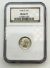 1946-D Roosevelt Silver Dime 10C NGC MS66 FT Full Torch Gem US 90% Coin BM1