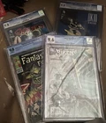 4x Misc CGC Graded Comic Slab Lot: Joker, Batman, DC, Marvel Fantastic Four
