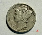 1945 Mercury Dime
