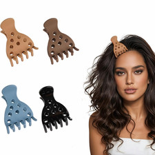 4Pcs Root Lifting Hair Clips for Volume Curly Hair Clips Volume Root Clips No Cr