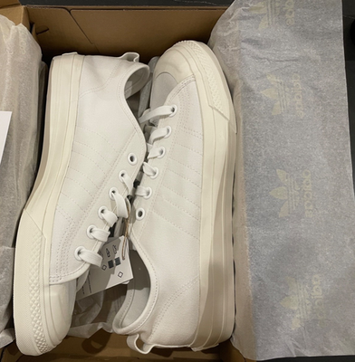 Adidas Nizza RF (EF1883) Sneaker Shoes Canvas White Mens  display picture 3