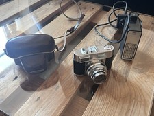 Voigtländer Vitomatic Ia + Blitz + Ledertasche
