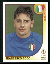 2002 Panini FIFA World Cup Japan Korea Francesco Coco Italy #464