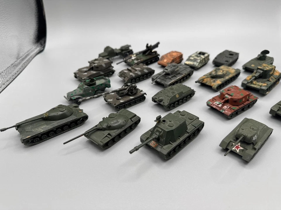 1:87/100 RMM Roskopf Soviet US Panzer Tanks Konvolut - bemalt - Bild 2 von 4