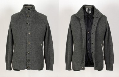 Brunello Cucinelli 100% Cashmere Sweater w/ Puffer Detail - M - $3695 Retail