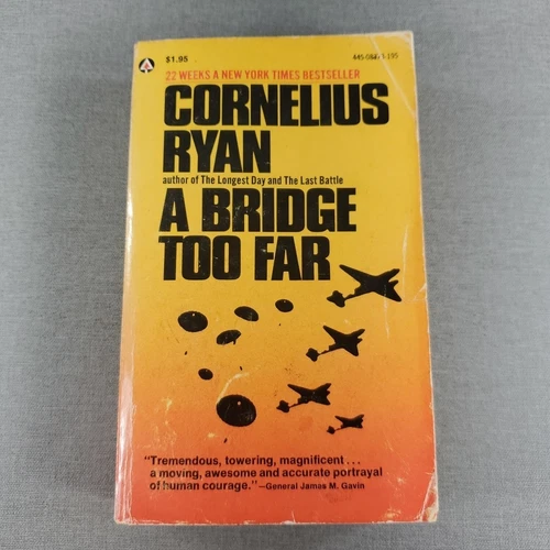 A Bridge Too Far by Cornelius Ryan 1974 Vintage Paperback Book 