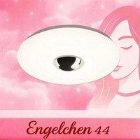 Deckenleuchte Deckenlampe Badezimmerlampe Led 12W IP44 Weiß Chrom Lampe Leuchte