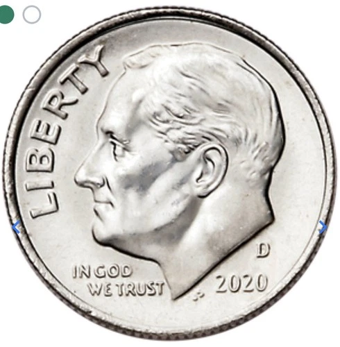 2020 D Roosevelt Dime BU US Coin