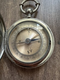 Old Compass In Good Working Order Found Whilst Clearing My Dads House