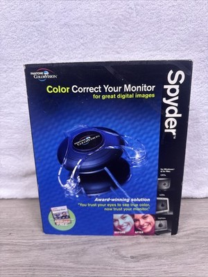 Pantone Colorvision Spyder Windows / Macintosh Monitor Color Correction NOS