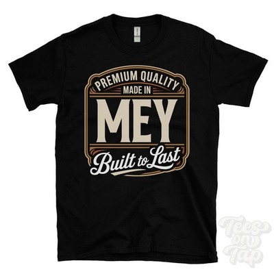 MADE IN MEY PREMIUM QUALITY BUILT TO LAST T-SHIRT highland west mey scotland