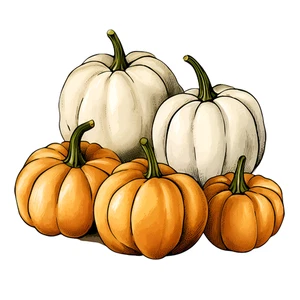 Pumpkin Halloween Self Adhesive Sticker