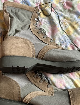CORCORAN MEN'S SAGE GREEN 87146 MARAUDER USA FULL FORCE WORK BOOTS, SIZE 15 D