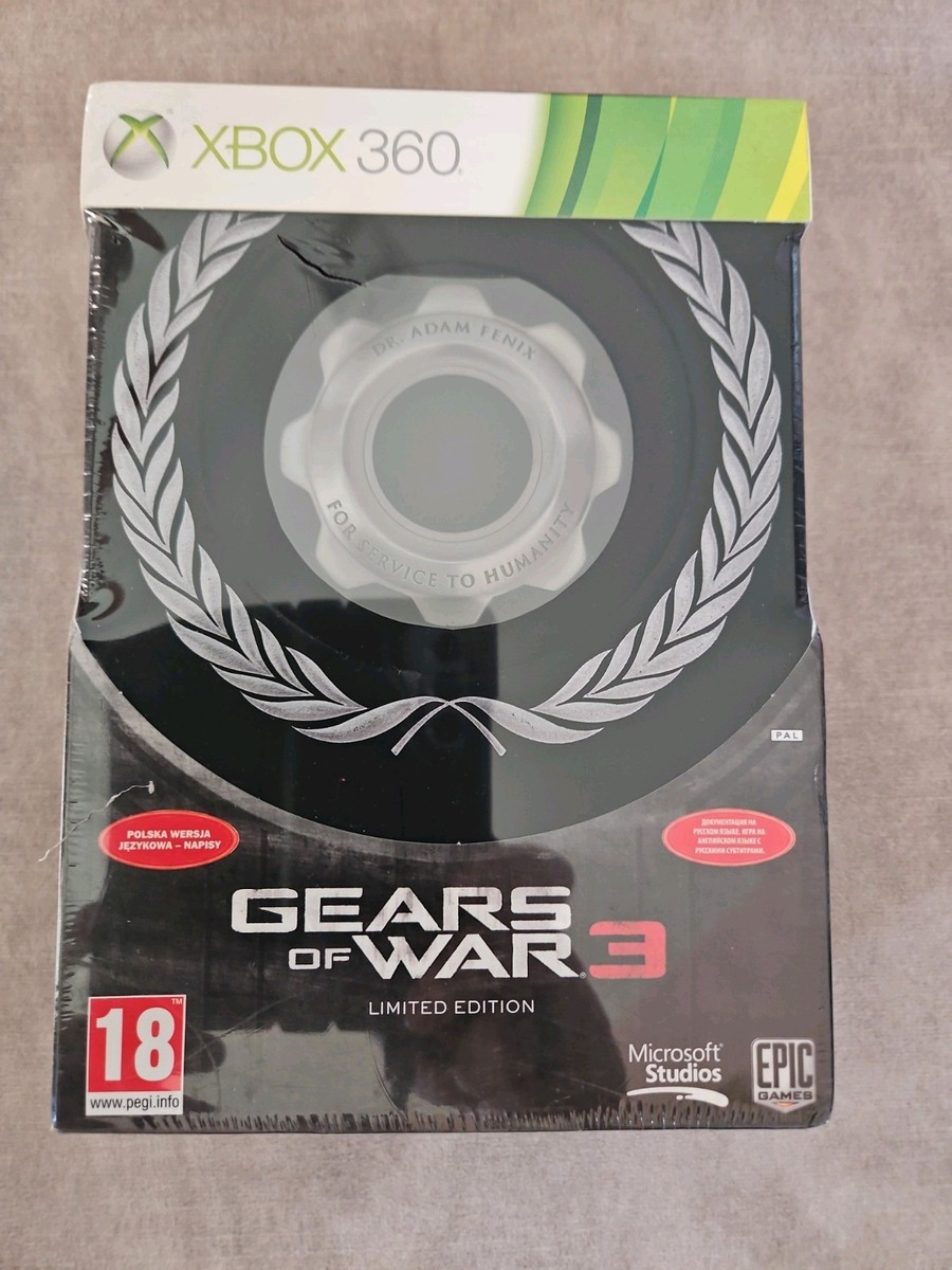 Gears of War 3 – Limited Edition – Factory Sealed – PAL | eBay