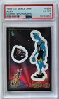 Michael Jordan Alien Cosmic Showdown Sticker Card #CS26 Space Jam 1996 PSA 6 MJ!