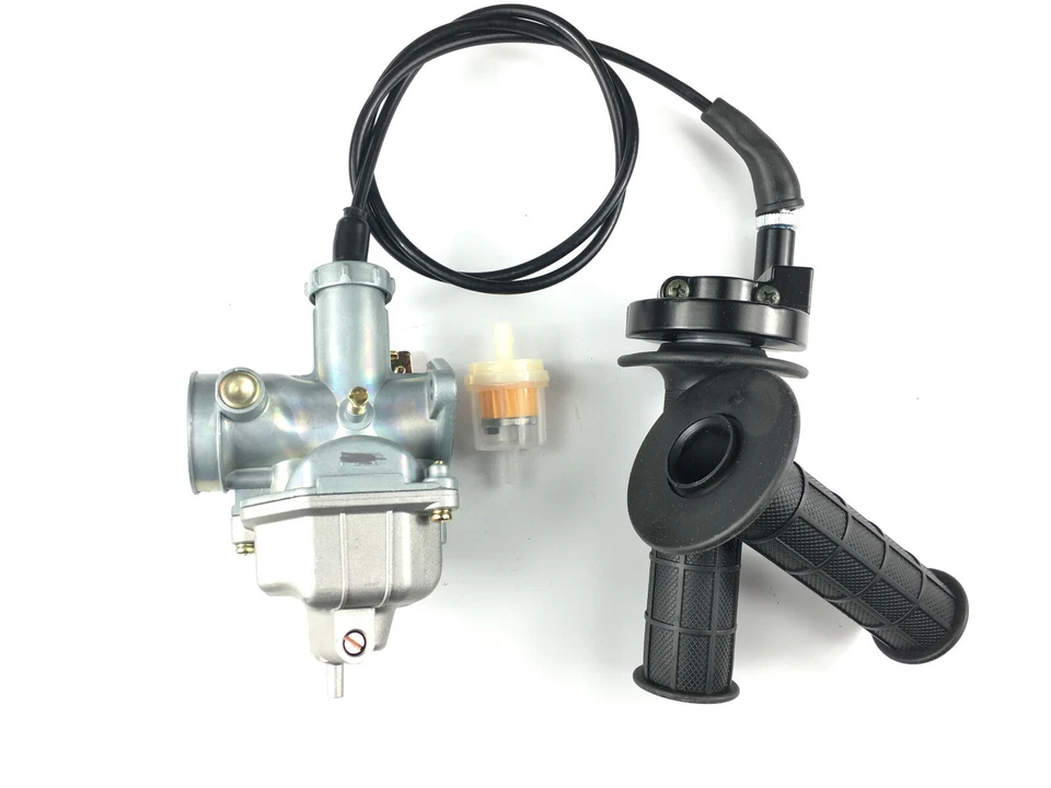 Cable de fundición y acelerador de mango de carburador y acelerador para Honda XL125S XL185S Foto 3 de 4