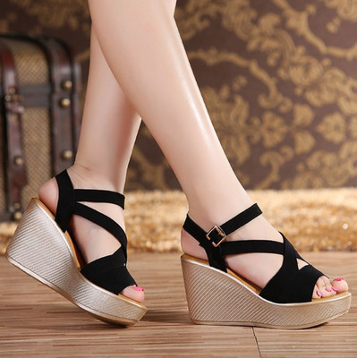 womens high heel wedges