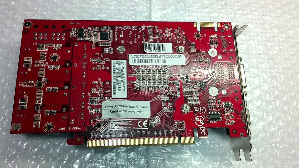 PALIT Nvidia GeForce GTX 460 1GB GDDR5 256Bits PCI Express x16 Graphics Card - Image 3 of 4