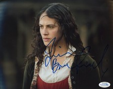 Jessica Brown Findlay Sexy Autographed Signed 8x10 Photo ACOA 2020-3