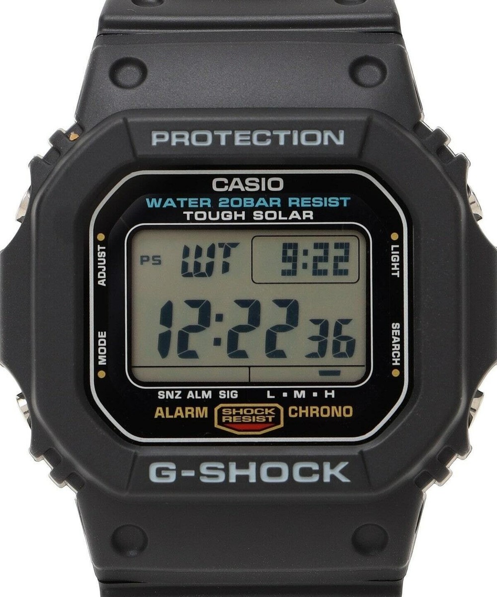 CASIO G-SHOCK G-5600UE-1JF Origin Tough Solar Digital Chronograph
