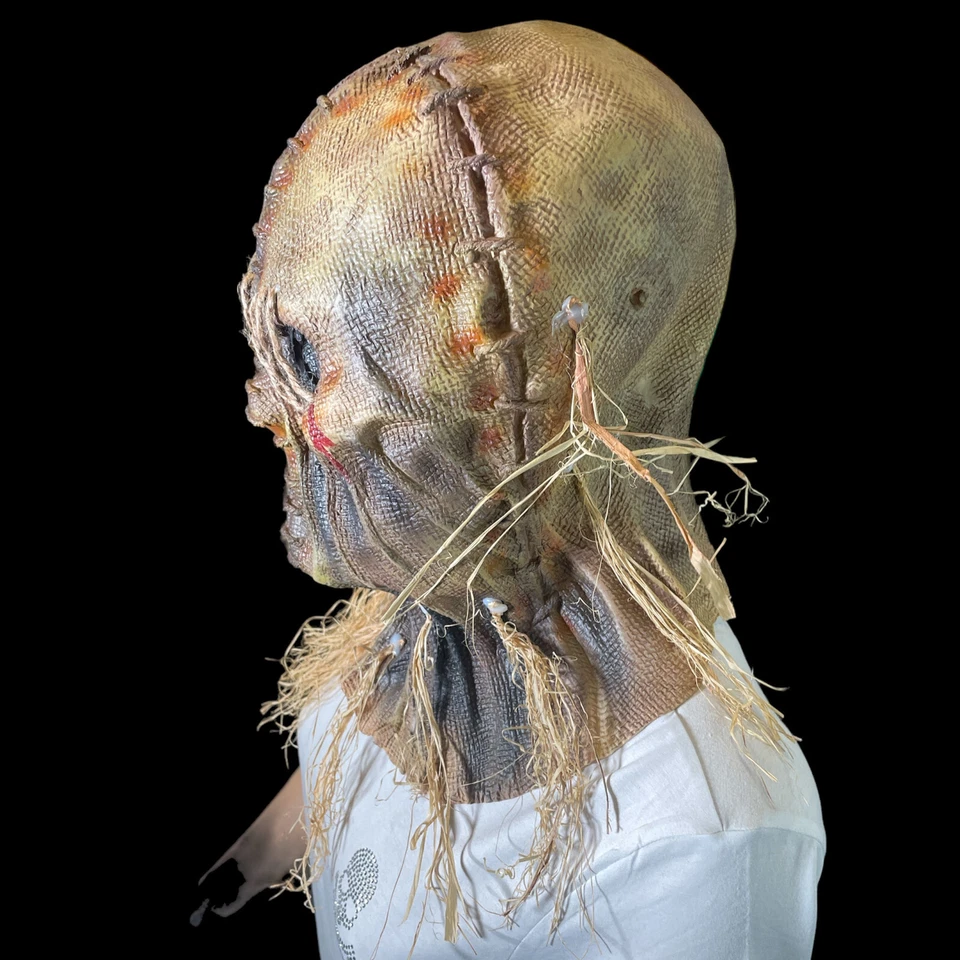 Horror Scary Full Head Face Mask Halloween Cosplay Party Creepy Costume Props - Image 2 of 4