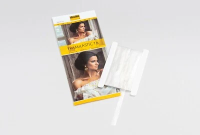 Framilastic T6 Framilon Band Vlieseline Gummiband transparent 6mm breit 5m lang