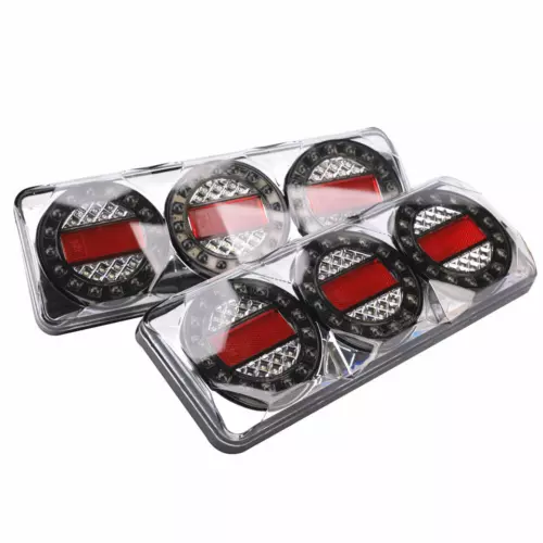 12V LED TAIL LIGHTS 3 COMBINATION SUIT FOR TRAILER TRUCK CANOPY CARAVAN UTE TRAY - Bild 2 von 16