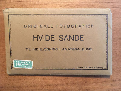 Vintage Hvide Sande Denmark 15 Original Photos w/ Envelope by H. Pors, Silkeborg