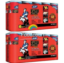 SCOTT Blue Original Multi Purpose Paper Shop Towels 55 Sheets Roll 20 Rolls