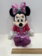 Disney Junior Minnie Mouse Pop Star 11  Bean Plush Doll Toy