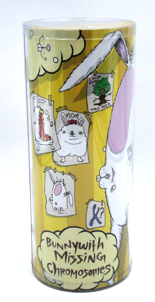 ♡Bunny Rare Vtg ALEX PARDEES Bunny with Missing Chromosomes #494