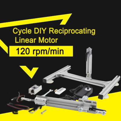 Linearantrieb Linear Actuator Hubkolbenmotor DC24V 30-150mm 120 rpm/min Silber