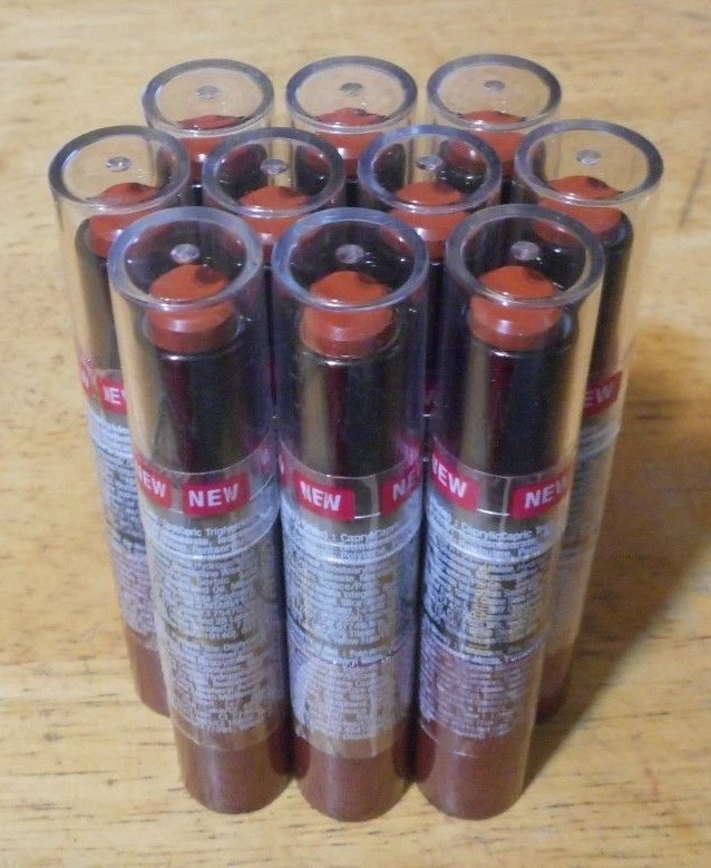 10 tube lot BLACK RADIANCE DYNAMIC DUO LIP BALM & GLOSS 5203 BRONZE sealed - Image 2 of 3