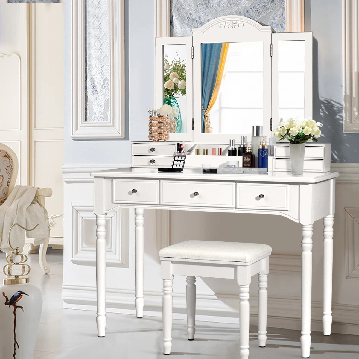 Costway vanity set deals