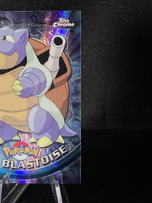 Blastoise #09 - Topps Chrome SPECTRA - Pokemon Topps Chrome Series