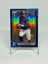 Derek Bernard 2024 Bowman Chrome 1st Rookie Blue Refractor /150 #BCP-225