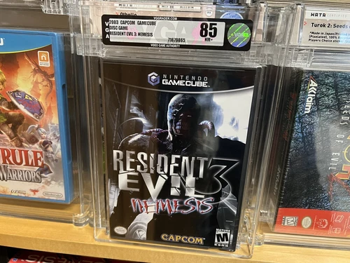 2003 Nintendo Gamecube Resident Evil 3 Nemesis VGA 85 NM+ WATA 9.6? NEW SEALED