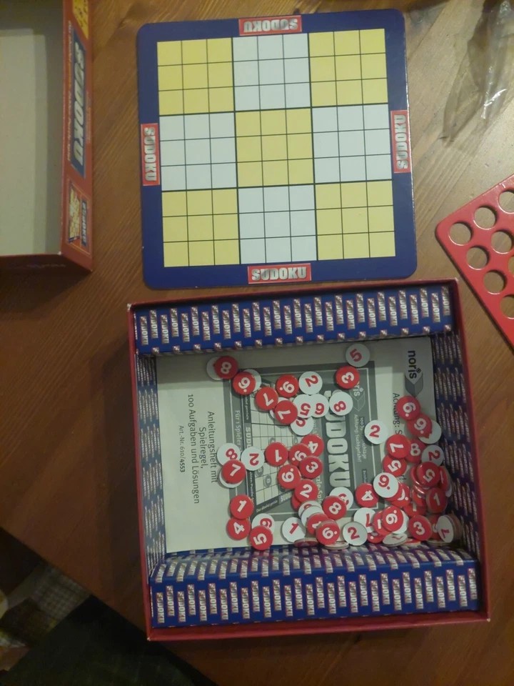 Noris Spiel - Sudoku - Geniale Zahlen-Puzzle-Spiel - 54c18 - Bild 2 von 2