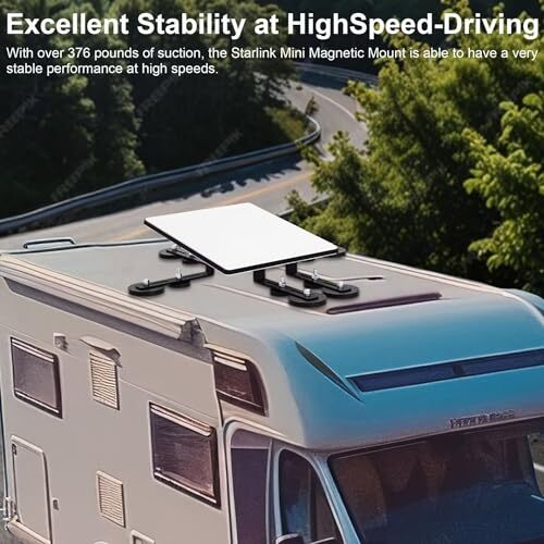 Starlink Mini Magnetic Roof Mount, 12 Magnetic Bases, Up Mini-HighSpeed-Driving - 第 7/7 張圖片
