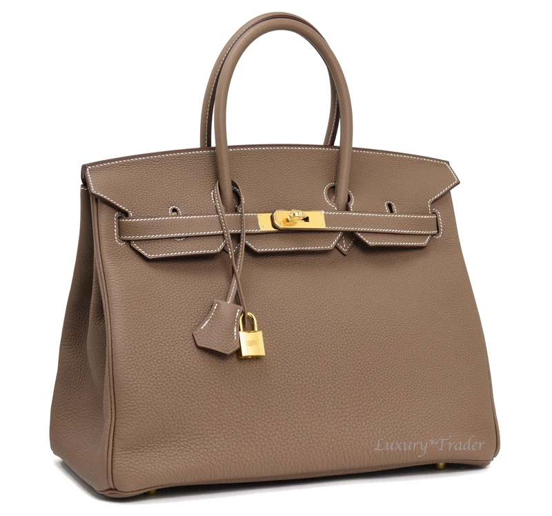 Birkin 35 Togo Etoupe GHW