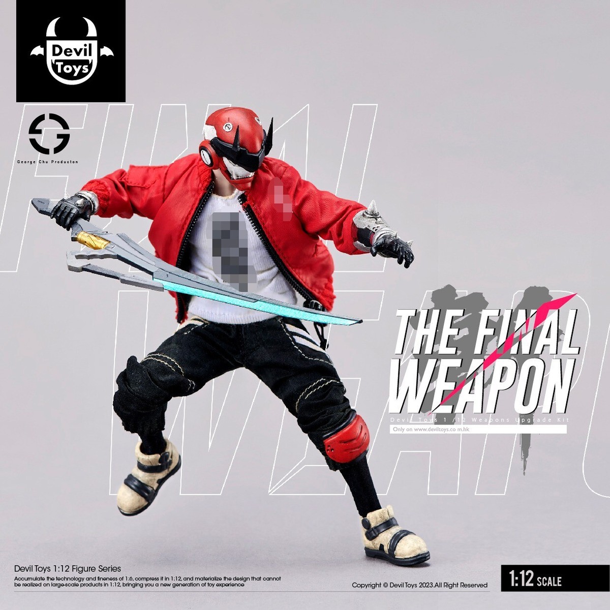 1/12 Scale Weapon Model Accessories Fit DEVIL TOYS WEAPON