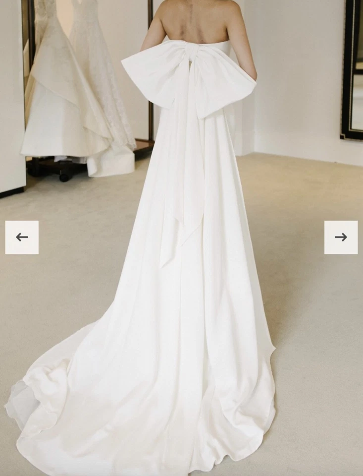 carolina herrera wedding dress - Image 2 of 4