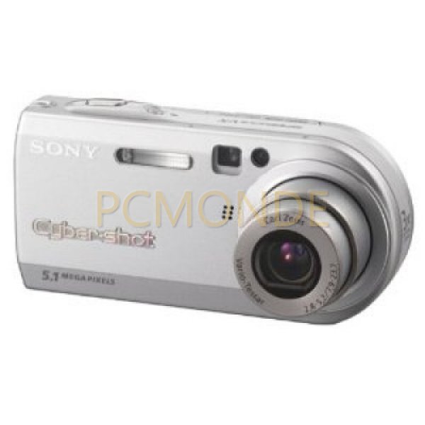 Sony Cyber-shot DSC-P100 5.1MP Digital Camera - Silver for