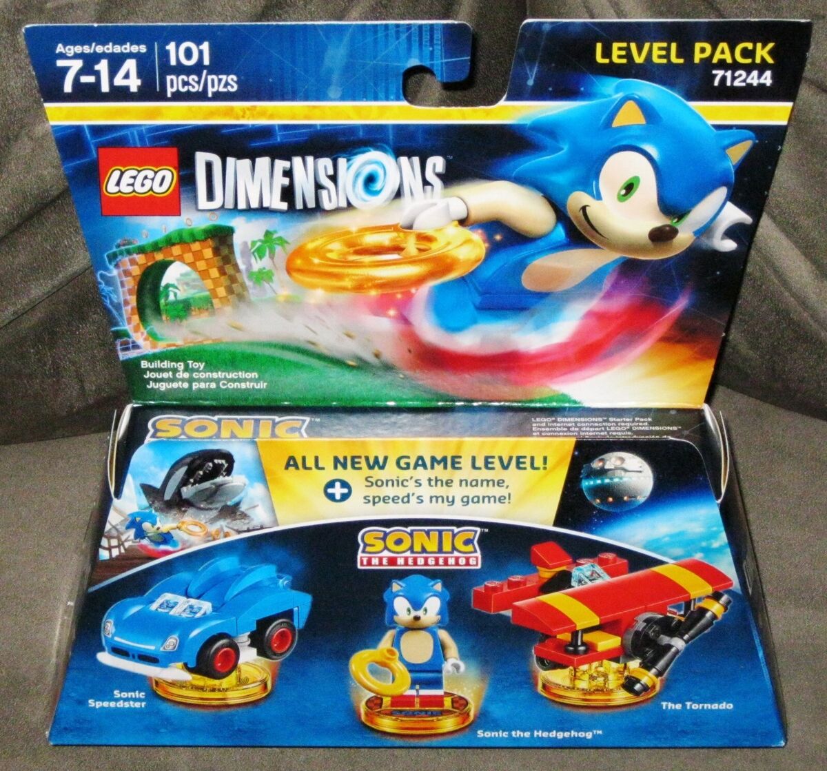 tørre udvande roman Brand New LEGO Dimensions Sonic the Hedgehog Level Pack (71244)  883929529605 | eBay