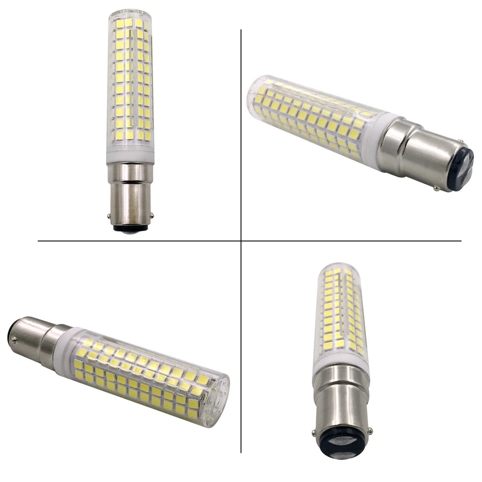 Ba15d B15 Bayonet Base Led Light Bulb 136-2835 SMD 10W 110V 220V Ceramics Light - Image 3 of 4